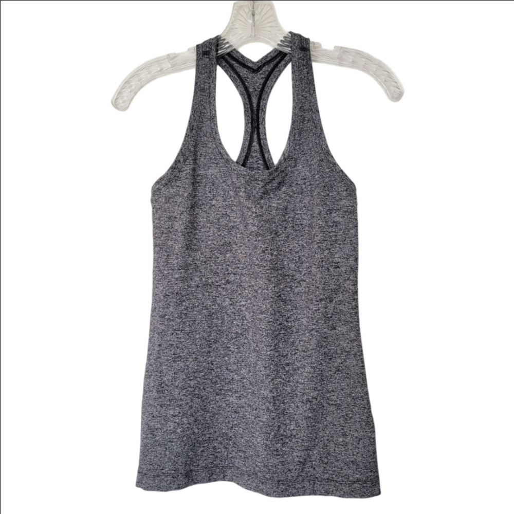 LULULEMON Gray Women's Racerback Tank Top - Picture 2 of 7